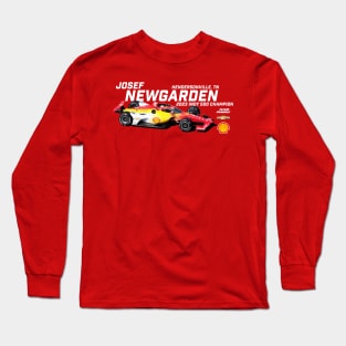 Newgarden Indy 2023 Winner (white) Long Sleeve T-Shirt